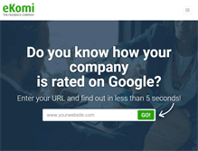 Tablet Screenshot of ekomi-us.com